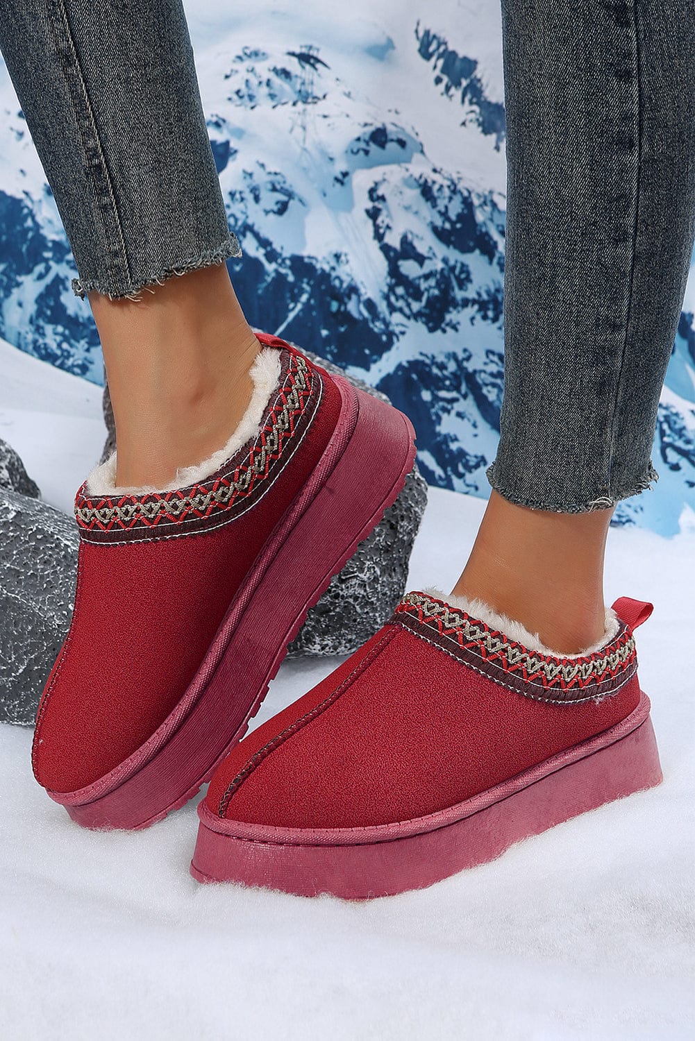Billy Plush Lined Flats