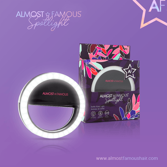 Almost Famous Spotlight Selfie Light – Black